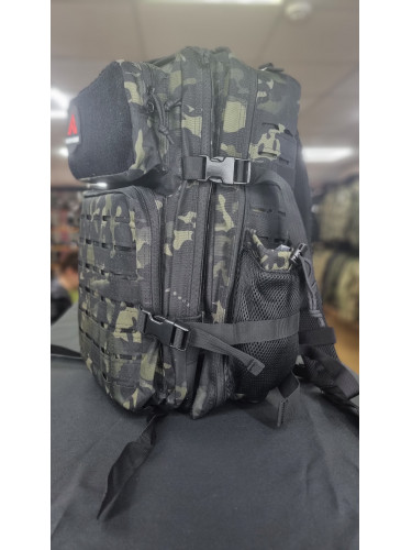 Рюкзак Тактический BL130 Laser Cut Black multicam 45L | Lupu Gear