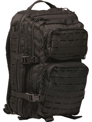 Рюкзак тактический Assault Laser Cut 40L Black | Mil-tec