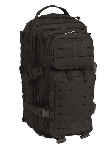 Рюкзак Тактический US Laser Cut Assault 25L Black | Mil-Tec