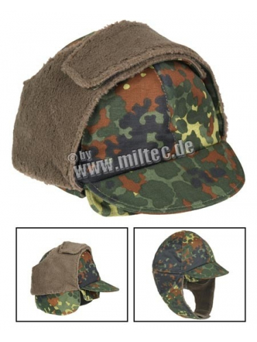 Шапка зимняя Flecktarn | Армия Бундесвер