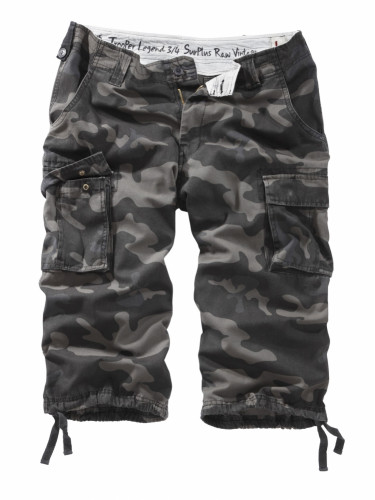 Шорты Trooper Legend 3/4 Black Camo | Surplus