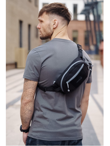 Поясная сумка Bandicoot Black/Shadow Grey | Army Stroll