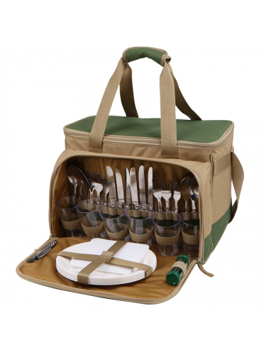 Сумка-холодильник 4100-6 Зеленый с Рисунком | Арктика