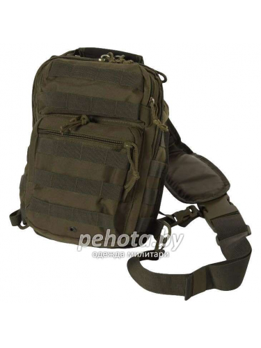 Рюкзак однолямочный Assault Pack SM Olive | Mil-Tec