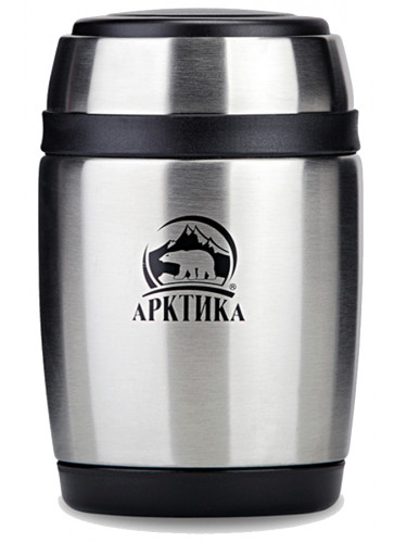 Термос бочонок для еды 480 мл 408-480 Silver | Арктика