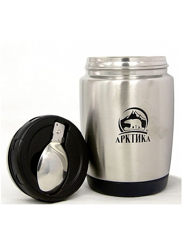 Термос Бочонок Для Еды 580 мл 408-580 Silver | Арктика