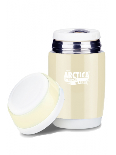 Термос бочонок для еды 580 мл 409-580 Топлёное молоко | Арктика