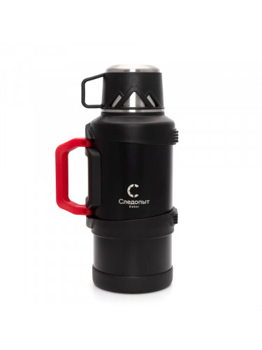 Термос DAKAR 3 л со складными ручками черный PF-TM-29 | Следопыт