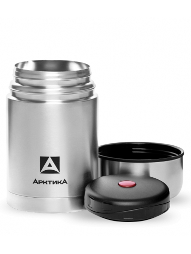 Термос для еды в чехле 750мл 301-750A Silver | Арктика