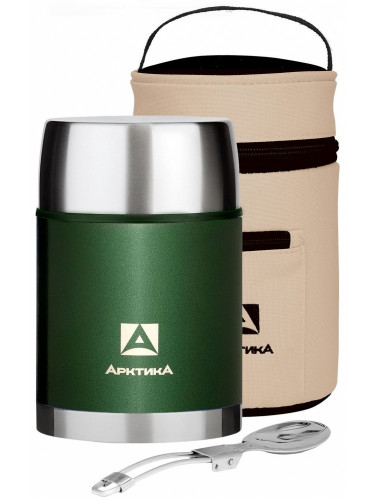 Термос Для Еды в чехле 800 мл 306-800А Синий | Арктика