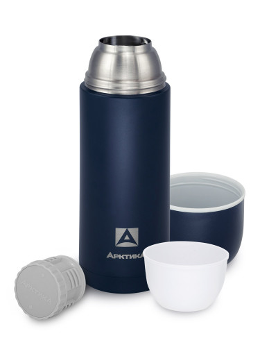 Термос для напитков 1000мл 105-1000 синий | Арктика