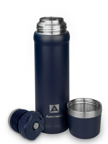 Термос для напитков 600мл 111-600 Blue | Арктика