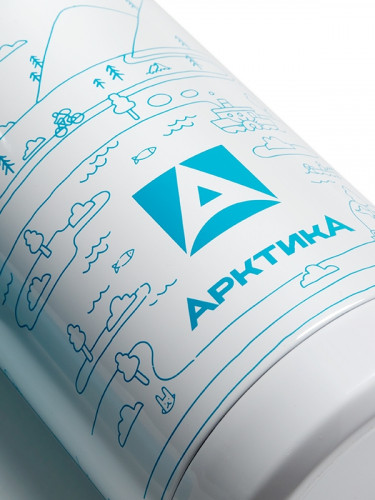 Термос кружка 500мл 412-500 Белый | Арктика