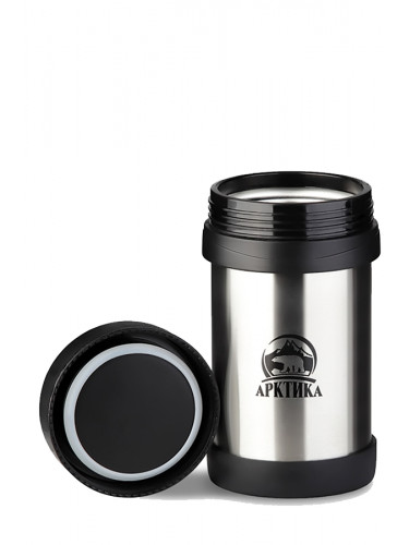 Термос Кружка Для Еды 350 мл 402-350 Silver | Арктика