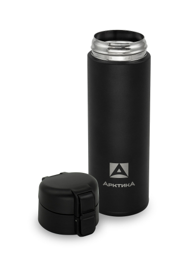 Термос Питьевой 470 мл 703-470 Текстурный черный | Арктика