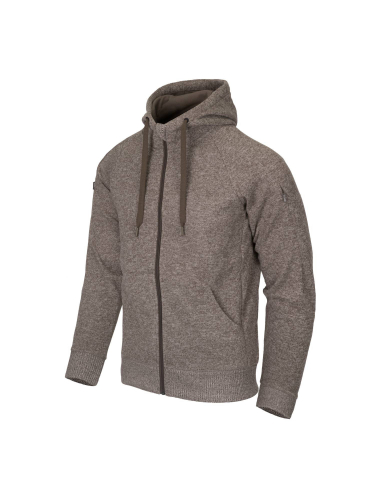 Толстовка Covert Tactical FullZip Melange Light Tan | Helikon-Tex