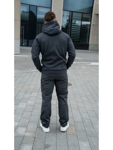 Толстовка Urban Tactical Hoodie Lite (Kangaroo) Grey | Helikon-Tex