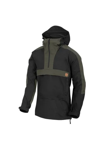 Анорак Woodsman Black/Taiga green | Helikon-tex