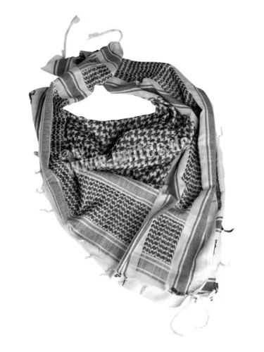 Арафатка Шемаг белый-черный | Mil-tec