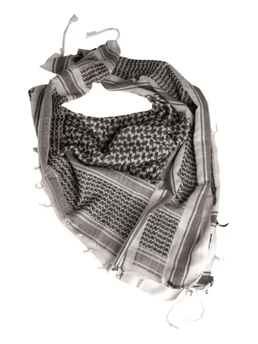 Арафатка Шемаг белый-черный | Mil-tec