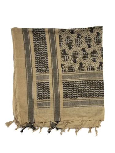 Арафатка Шемаг Pineapple койот-черный | Mil-tec