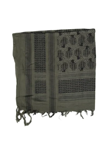 Арафатка Шемаг Pineapple олива-черный | Mil-tec