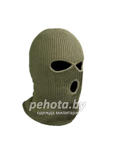 Балаклава трех-точечная Thinsulate Olive | Mil-tec