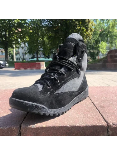 Ботинки 0048 С Frog Black | Garsing