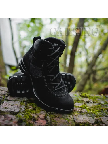 Ботинки Garsing 626 C «ARAVI BLACK SUEDE»