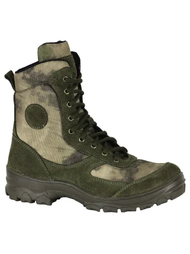 Ботинки облегченные с высокими берцами Рысь 2801 Мох | Бутекс