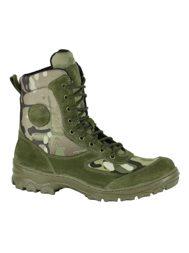 Ботинки облегченные с высокими берцами Рысь 2831 Мультикам | Бутекс
