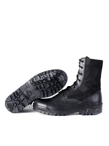 Ботинки с высокими берцами 016 Shot Black | Garsing