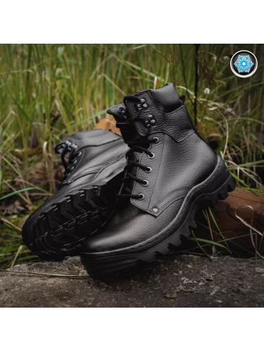 Ботинки с высокими берцами 429 Pilot Winter Black | Garsing