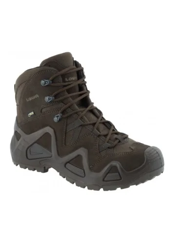 Ботинки треккинговые Zephyr GTX Mid TF Dark Brown | Lowa