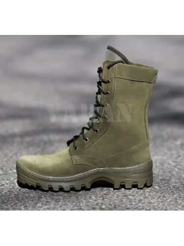 Ботинки зимние 205 Кочевой Олива Флис | Varan