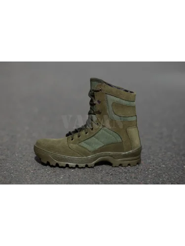 Ботинки зимние 208 Флис Olive | Varan