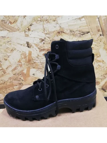 Ботинки зимние 229 Флис велюр Black | Varan