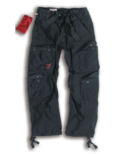 Брюки Airborne Vintage Trousers Black | Surplus