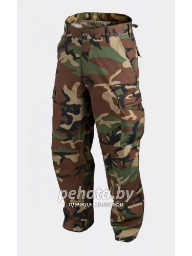 Брюки BDU US Woodland Ripstop | Helikon-Tex
