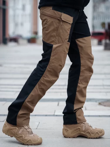 Брюки Hybrid Coyote/Black | Army Stroll