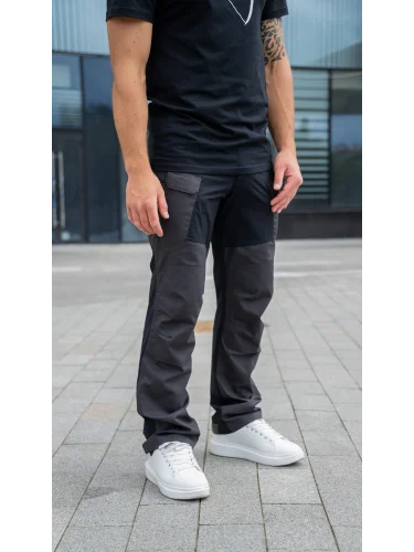 Брюки Hybrid Outback Ash grey/Black | Helikon-Tex