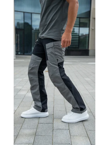 Брюки Hybrid Outback Cloud grey/Black | Helikon-Tex