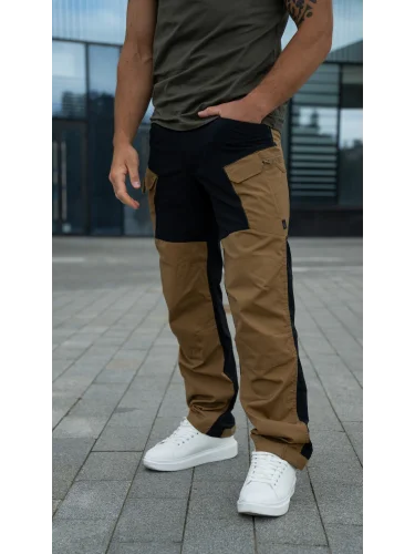 Брюки Hybrid Outback Coyote / Black | Helikon-Tex