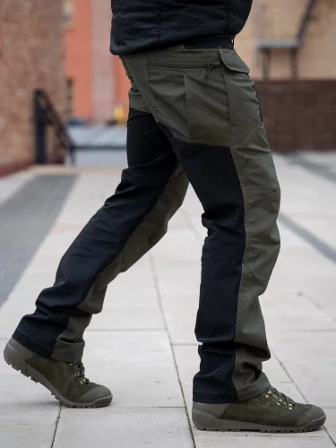 Брюки Hybrid Taiga/Black | Army Stroll