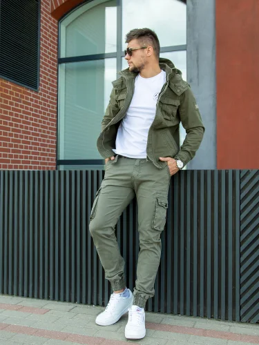 Брюки Jogger Olive light | STROLL