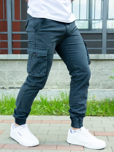 Брюки Jogger Steel blue | STROLL