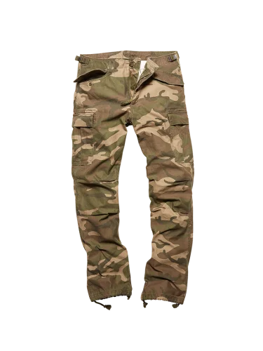Брюки M65 1011 Heavy Satin Woodland | Vintage Industries
