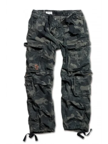 Брюки Airborne Vintage Trousers Black Camo | Surplus
