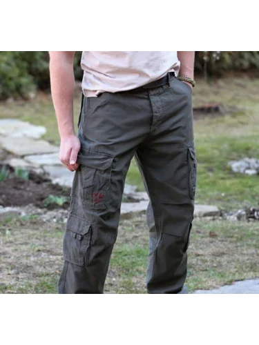 Брюки Airborne Vintage Trousers Olive | Surplus