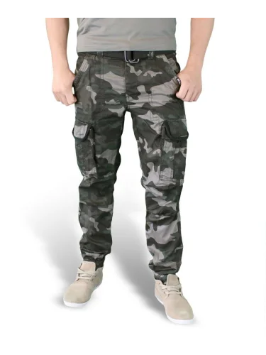 Брюки Premium Slimmy Black Camo | Surplus